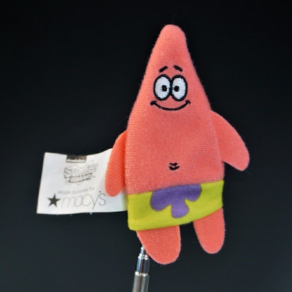 Nickelodeon Spongebob Squarepants Finger Puppet MACY’S Exclusive 2014 Viacom 4”